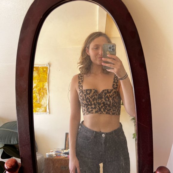 Reformation PERFECT leopard print set - Picture 7 of 9